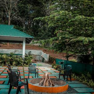 Campfire Area - Ratufa Gardens By SPR Holidays